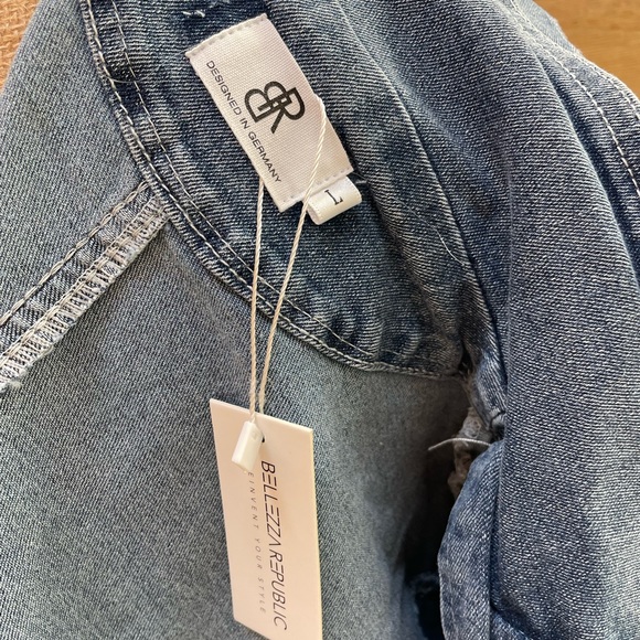 Bellezza Republic Emilia-Calou Classic Denim Blazer. Size L. - Picture 3 of 3